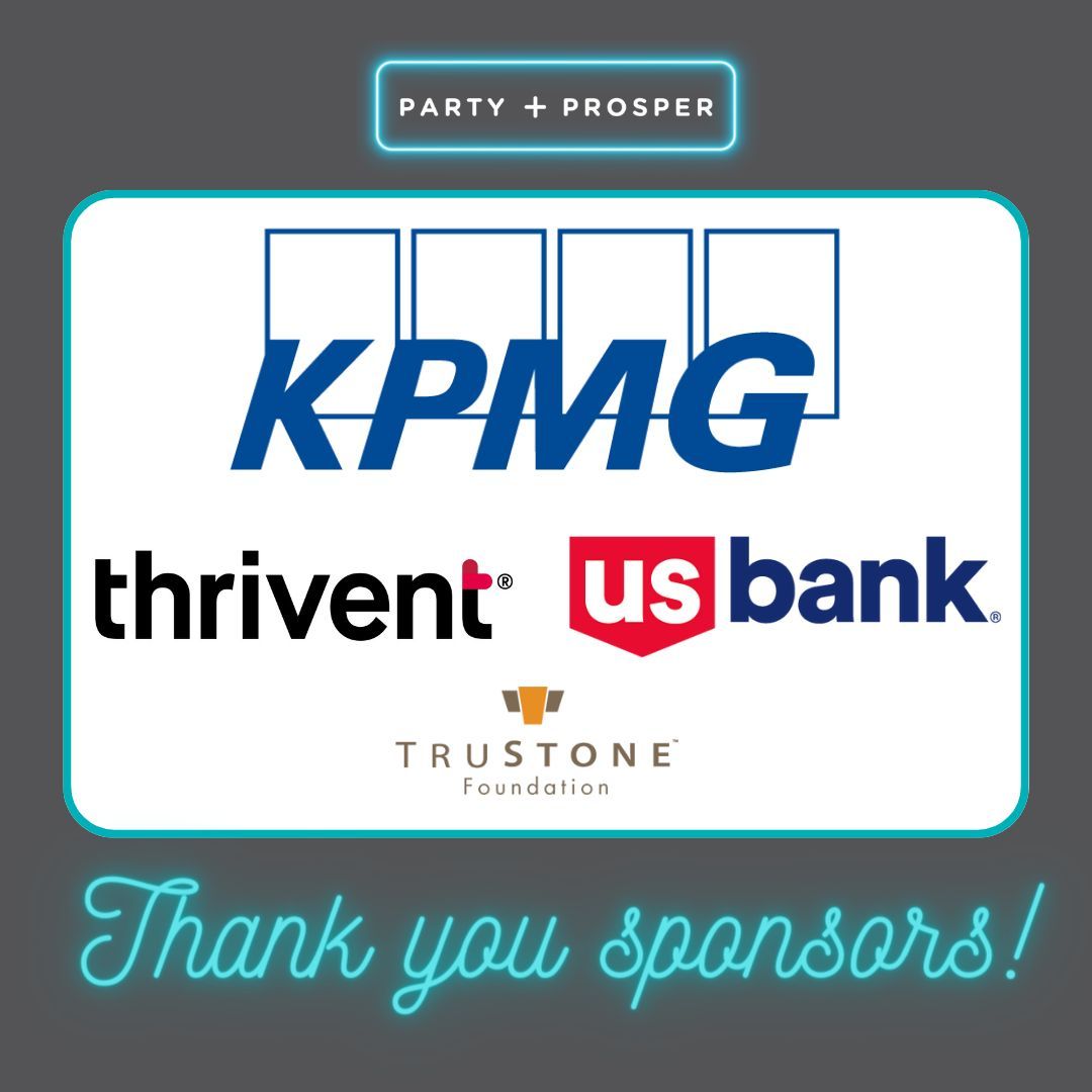 Thank you to our sponsors who helped make #partyandprosper a success! 

#freetaxprep #taxes #nonprofit #prepareandprosper #twincities #minnesota  #taxpreparation