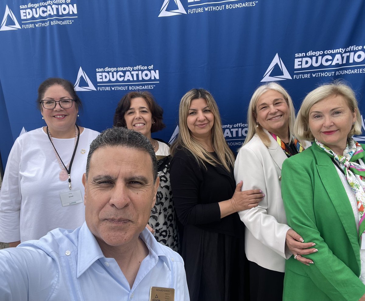 World Languages - SDCOE (@worldlangsdcoe) on Twitter photo Asserting one-selfie: Standing w/ #AdvocateLeaders <a href="/CABEBEBILINGUAL/">CABE</a>, <a href="/LARC_SDSU/">LARC SDSU</a>, <a href="/SpainEdOffice/">Spain Edu Office USA</a>, & <a href="/CalGlobalEd/">CGEP</a>, raising awareness of #WorldLanguagesStandards, #WorldLanguagesFramework, & #GlobalCA2030 + increasing participation in #SealOfBiliteracy. #SDbiliteracy <a href="/SanDiegoCOE/">San Diego County Office of Education</a> Asserting one-selfie: Standing w/ #AdvocateLeaders <a href="/CABEBEBILINGUAL/">CABE</a>, <a href="/LARC_SDSU/">LARC SDSU</a>, <a href="/SpainEdOffice/">Spain Edu Office USA</a>, & <a href="/CalGlobalEd/">CGEP</a>, raising awareness of #WorldLanguagesStandards, #WorldLanguagesFramework, & #GlobalCA2030 + increasing participation in #SealOfBiliteracy. #SDbiliteracy <a href="/SanDiegoCOE/">San Diego County Office of Education</a>