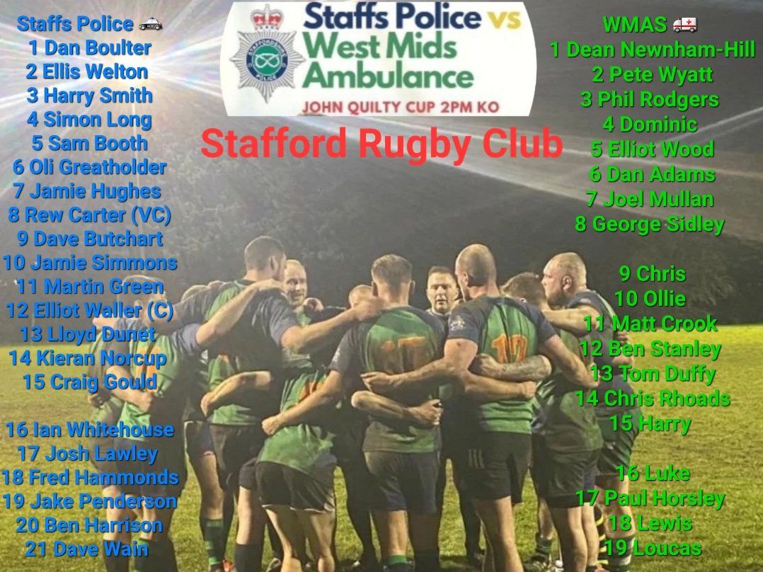 Staffs Police Rugby Team (@StaffsPol_Rugby) / Posts / X