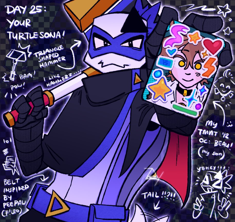ZOE3PY's tweet photo. me, hypnotizing you with a pendulum that's shaped like a turtle: oooooooh you wanna know abt my upcoming TMNT FILO AU so badddd ooooohh
|
(DAY 25)
|
#TMayNT #tmntsona #tmnt2012oc https://t.co/3mrJogxCgZ