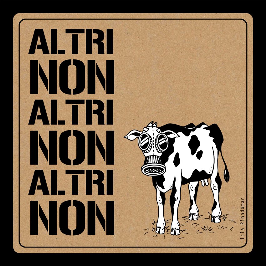 iriaribadomar's tweet photo. 🐄 Que non!!! Que non queremos o seu "progreso" noxento! 

✊🏽 Queremos a terra, o aire e a auga limpos, no #Ulla, na #Arousa e na #Galiza enteira!!!

#AltriNon #VacaToxica #FamiliaDosCheiracús https://t.co/bpfnMRkoHp
