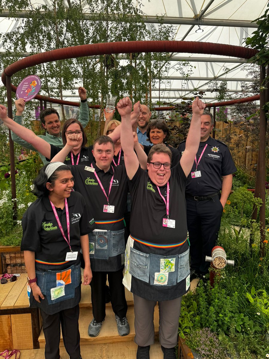 Well today is a day we'll never forget.

We're struggling to put into words what winning the RHS - Royal Horticultural Society's People's Choice Award means to us, but we'll give it a go...

#pulpfrictioncic #gardening #peopleschoiceaward #RHSChelsea #chelseaflowershow