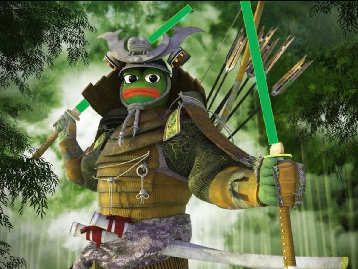 $PEPE is only at a $6B mcap.

DOGE hit a max mcap of $75B last cycle, and SHIB hit nearly $50B.

I think it’s safe to say there’s still plenty of upside for the frog.