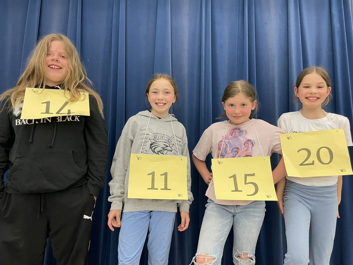 I’m so proud of all the students who participated in our <a href="/SFOAschool/">St.Francis of Assisi School</a> school spelling bee today. A special shout out to my four students as well as the two finalists who will represent our school at the Mini Metro Bee on June 8. <a href="/NLSchoolsCA/">NLSchools</a> <a href="/PenneDyer/">Penne Dyer</a> <a href="/MissMPelley/">Melissa Pelley</a>