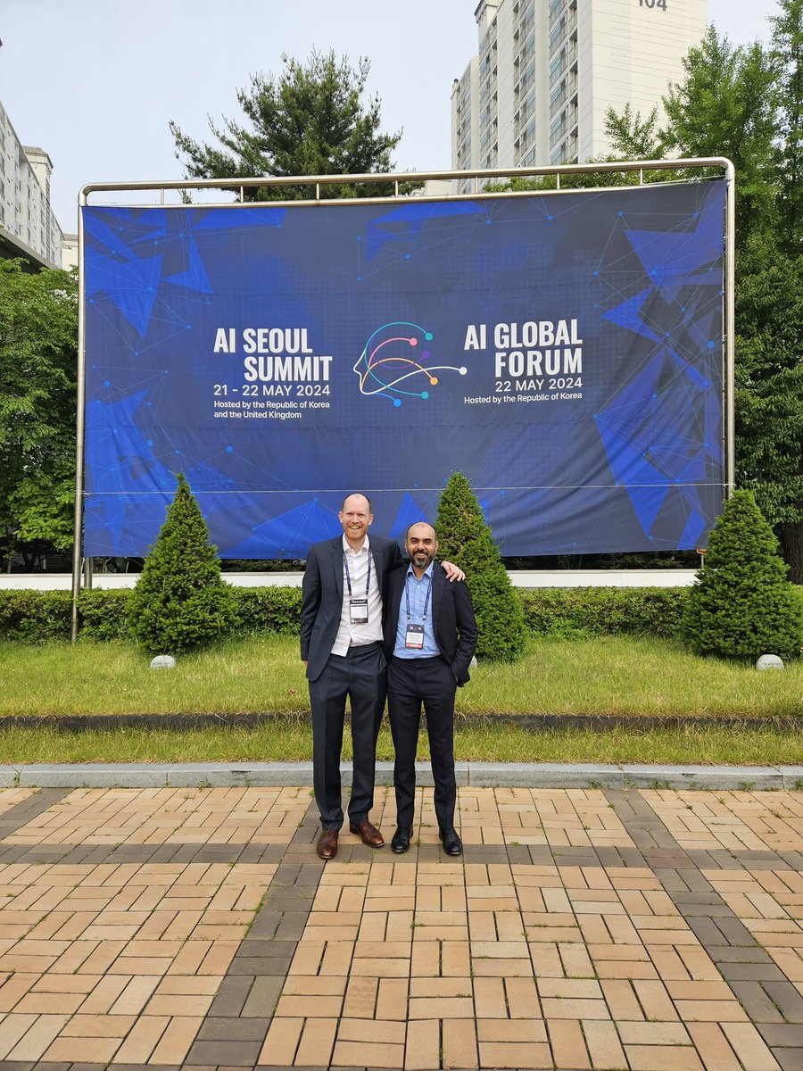 HZoete's tweet photo. Just back from Seoul. Some thoughts on the joint UK-Korean AI Summit where I was co “sherpa” with the brilliant Imran Shafi, along with some general reflections on Government and AI over the last 12 months as a civil servant in Number 10… https://t.co/XjcbyUNweZ