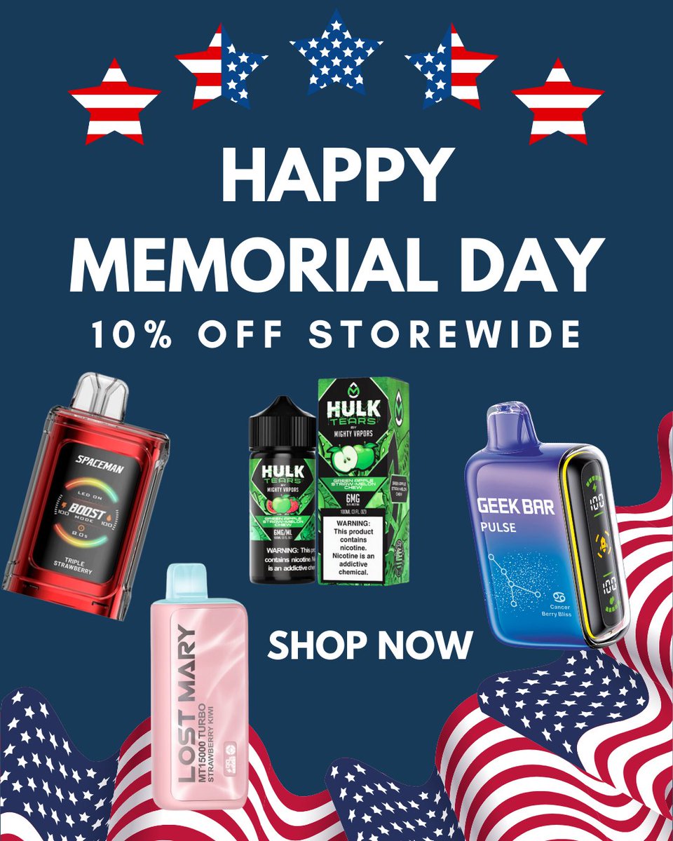 Happy Friday! 

Shop now: eliquidstop.com