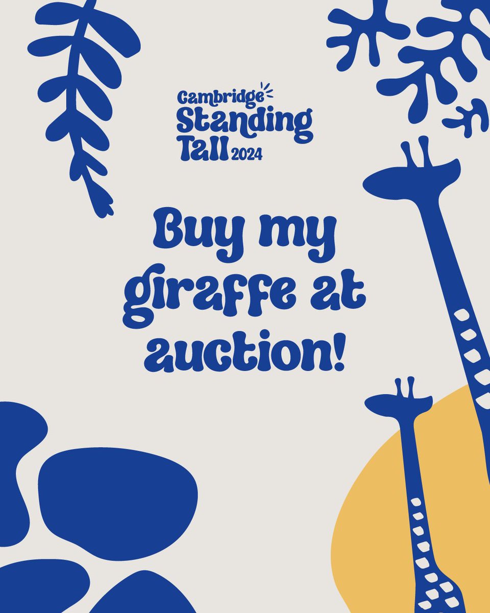 The <a href="/BreakTrailCambs/">Cambridge Standing Tall</a> trail is ending soon. If you couldn’t make it to Cambridge, here are some full images of my giraffe, ‘Go Wild’. If anyone has a spare few thousand pounds you can buy ‘Go Wild’ at auction on June 19th! All procedes go to the wonderful <a href="/break_charity/">Break</a>
