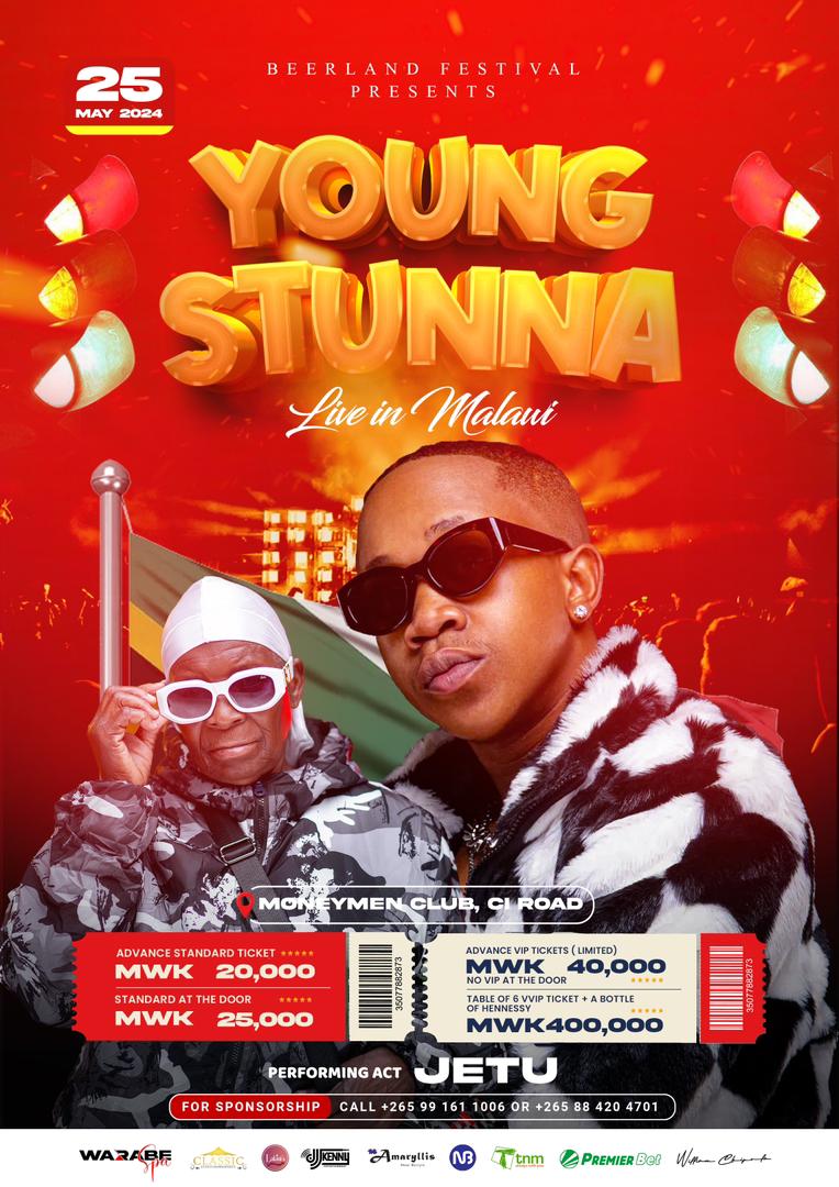 Iwe ndindani?🔥😂
#BeerlandYoungStunna 
#YoungStunnaLiveInMalawi 
#YoungStunnaMalawi