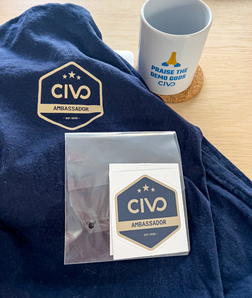 Thanks @CivoCloud for the swag! YouTube video coming out next week on Civo Compute (VM) and planning a video on your managed Databases
