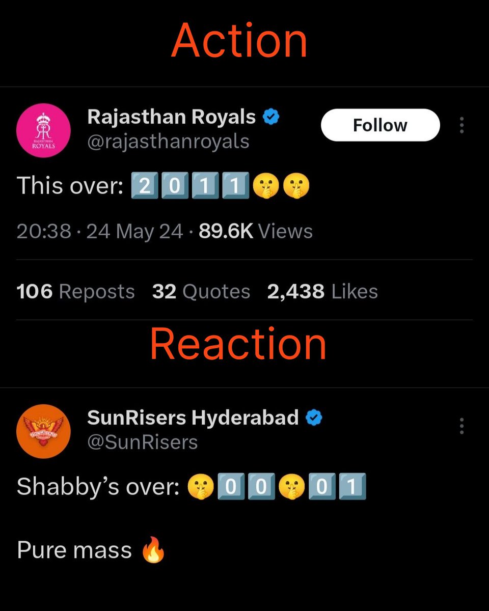 Pure Mass 🔥🔥
Replay from SRH admin 🤣