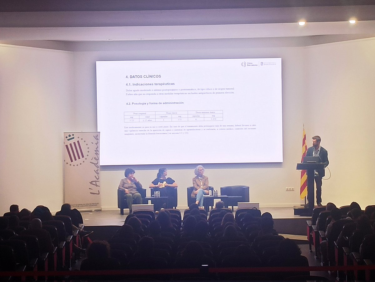 Joaquín Sáez Peñataro (@penatarosaez) on Twitter photo 2a Diada de Farmacovigilància de Catalunya: El Dr Pau Alcubilla del Servei de Farmacologia Clinica ens ha donat una "Keynote lecture" magistral sobre els "pros and cons" del nolotil. Enhorabona i mil gràcies!!! 👏👏👏 <a href="/paualcu/">Pau Alcubilla</a> <a href="/hospitalclinic/">Hospital Clínic</a> 2a Diada de Farmacovigilància de Catalunya: El Dr Pau Alcubilla del Servei de Farmacologia Clinica ens ha donat una "Keynote lecture" magistral sobre els "pros and cons" del nolotil. Enhorabona i mil gràcies!!! 👏👏👏 <a href="/paualcu/">Pau Alcubilla</a> <a href="/hospitalclinic/">Hospital Clínic</a>