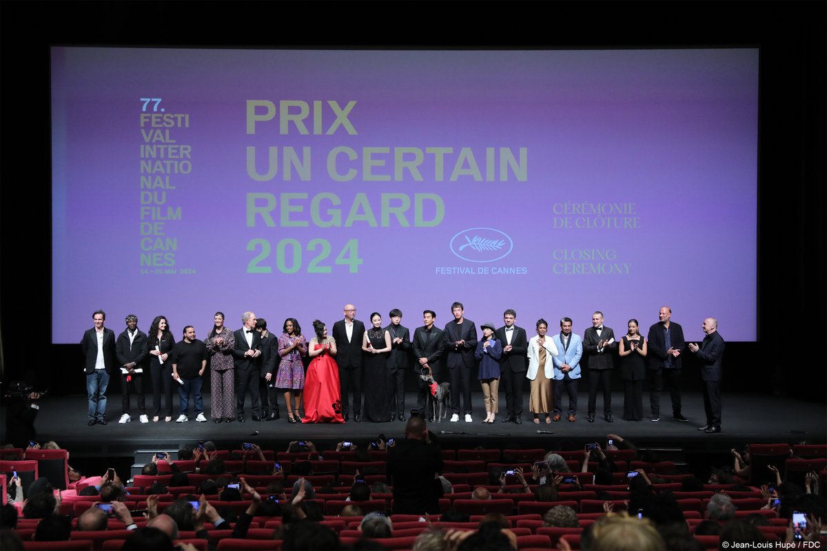 Le Jury Un Certain Regard révèle son Palmarès #Cannes2024 🏆 La sélection qui célèbre les découvertes et fait émerger de nouvelles tendances, de nouvelles voies et de nouveaux pays de cinéma a proposé 18 longs métrages dont 8 premiers films concourant également pour la Caméra