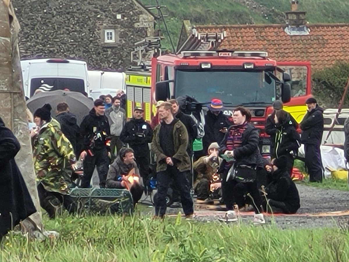 Wanty72's tweet photo. Unfortunately I had to leave before they filmed the scene for real with the pyrotechnics involved. The fire service were on standby... https://t.co/tXOad5CIjd