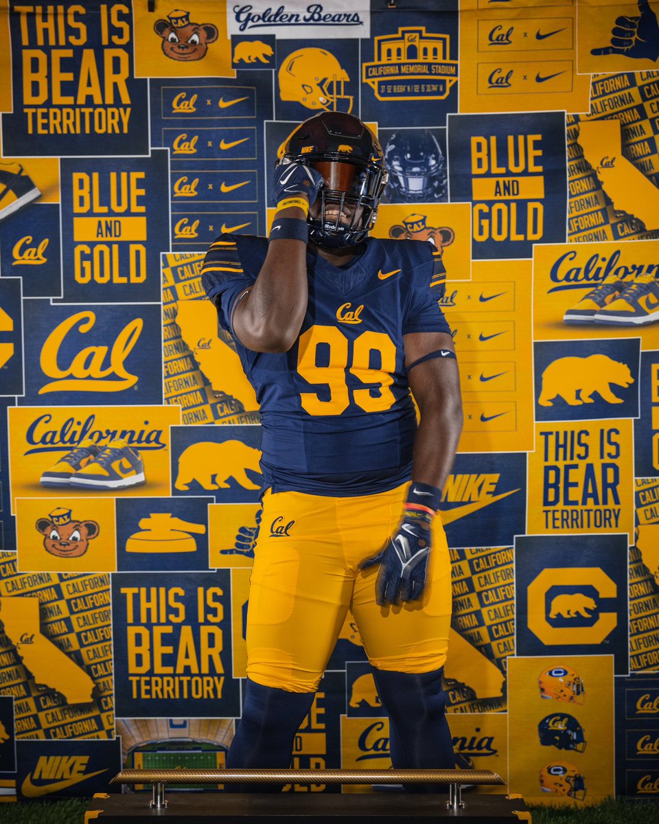 My New Family! New home! ALL Cal Bear tap in @CalFootball @browning_coach