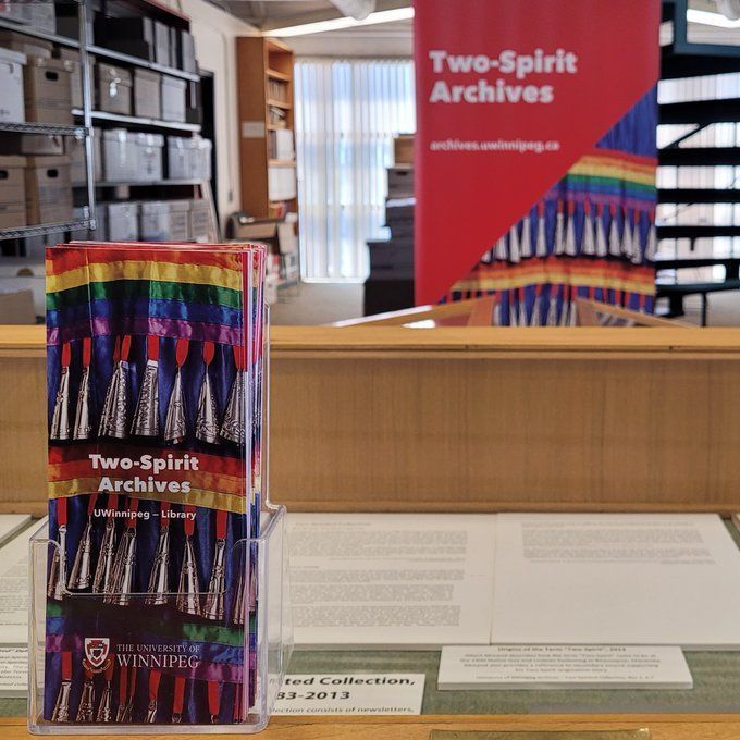 UW Archives is hosting an exhibition about the Two-Spirit Archives for Pride Week. Drop by today or Monday-Friday next week 9 am-4:30 pm to see items highlighting stories and experiences of 2S people in Manitoba and throughout North America. MORE INFO➡️ buff.ly/4byhlsm