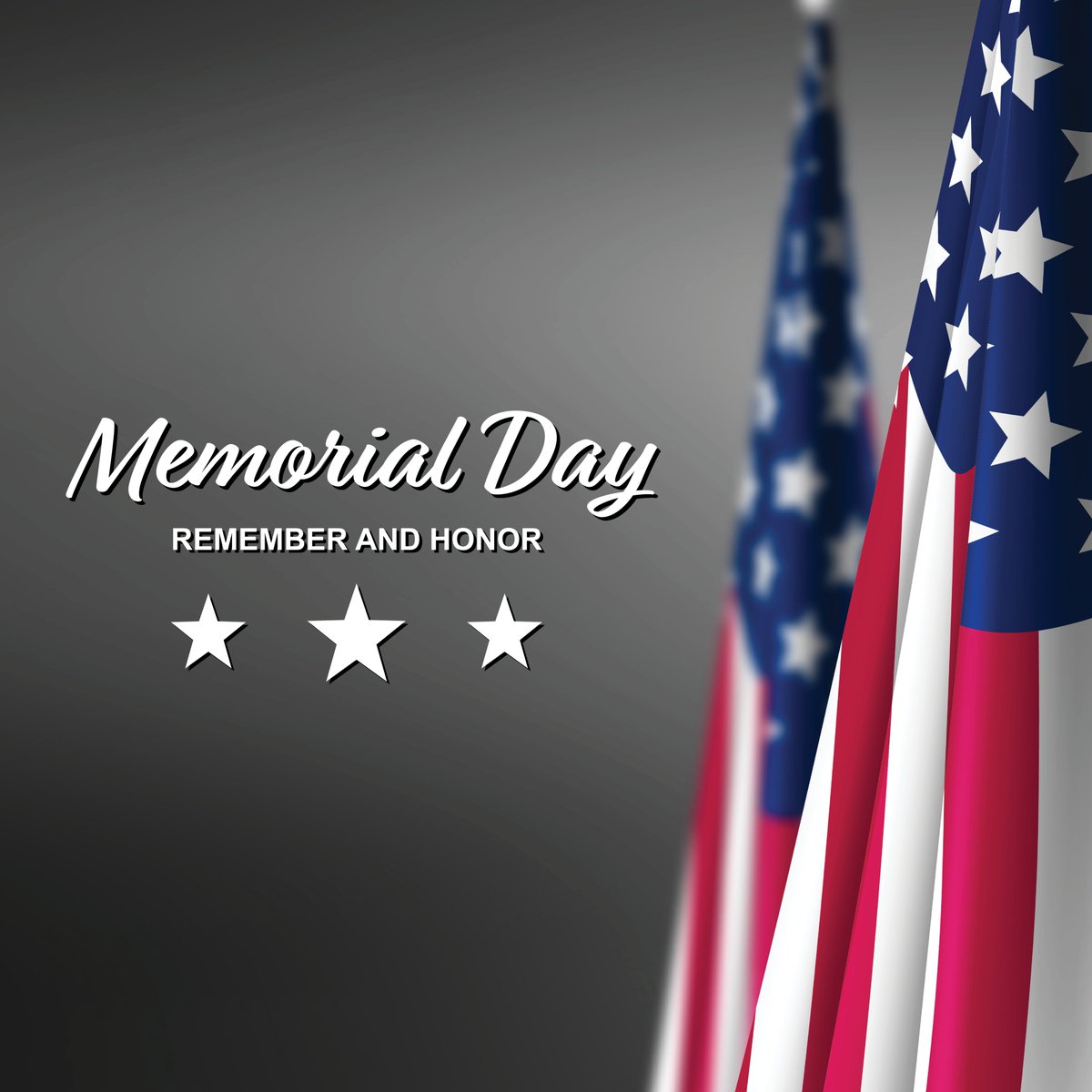 Today, we take a moment to honor those who made the ultimate sacrifice for our country. To the heroes who have given their lives for our freedom, we salute you. Have a safe and enjoyable #MemorialDay!