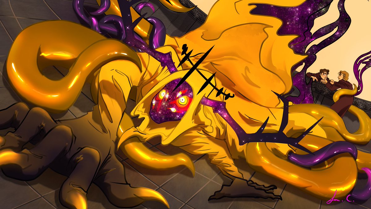 SamCrowBlack's tweet image. “You are no god!”

My take on this badass scene in #Malevolent podcast. Made John extra eldritch for fun
@MalevolentCast