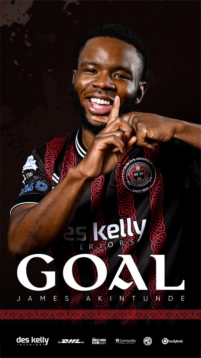 YESSSSS! James Akintunde equalises in the 40th minute. Brilliant team goal. 🔴⚫️1-1🟡⚫️