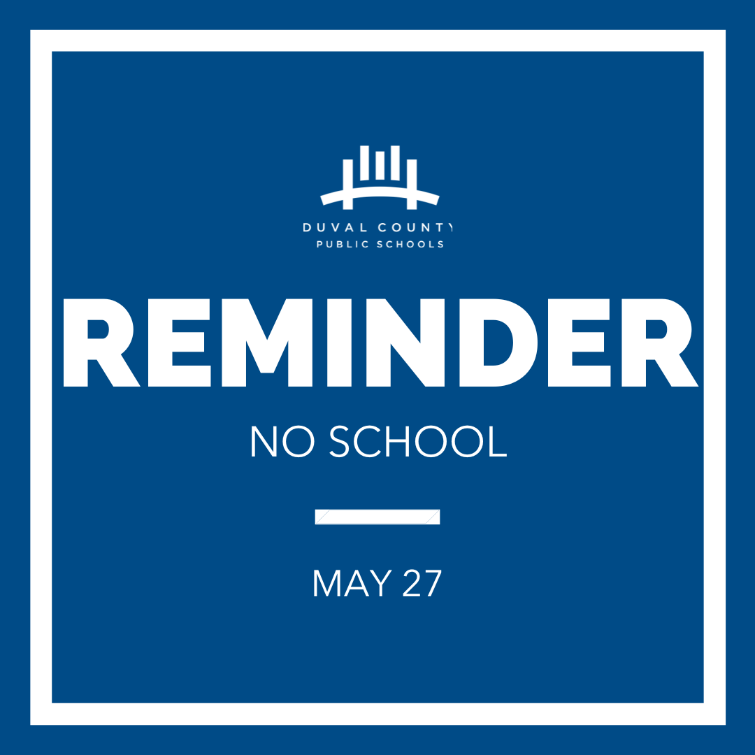 REMINDER | Schools and administrative offices are closed on Monday, May 27 in observance of Memorial Day. To view the district calendar, visit our website at ow.ly/yYq650RSE9f.