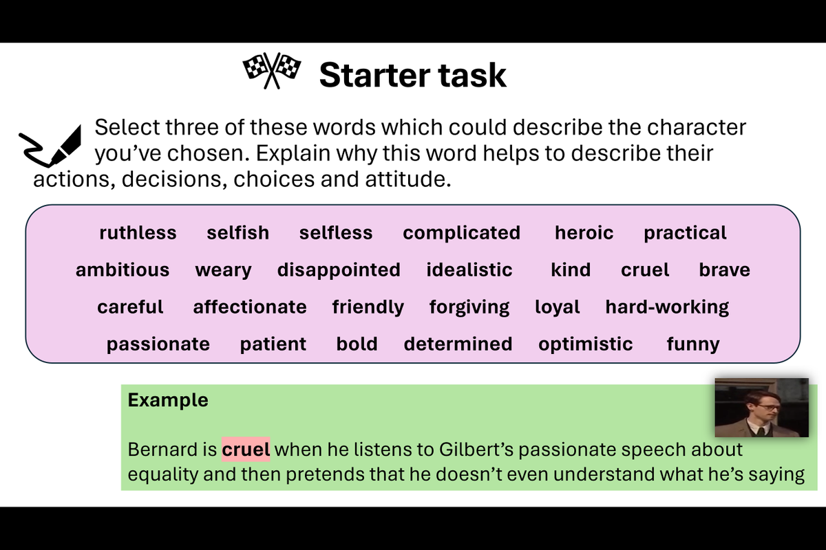 AnnaGrantENG's tweet photo. An open link to a drama study unit on @NationalTheatre 's 'Small Island'. Created to teach with an S3 class, scaffolding a critical essay on a drama. Hope it helps someone!

https://t.co/ISfWNNaiia https://t.co/dYtfrNErRm