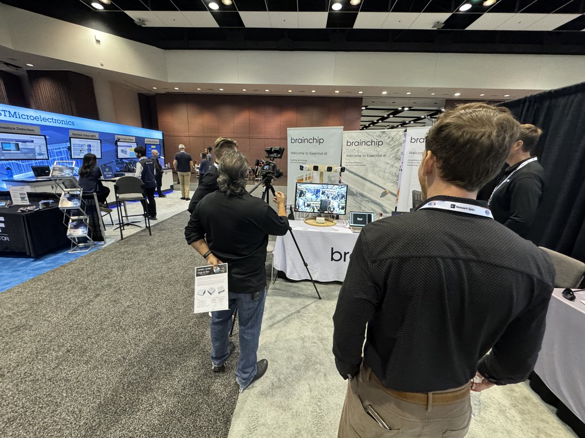BrainChip_inc's tweet photo. Embedded Vision Summit was a spectacular event! From showcasing Akida to engaging with industry leaders, it was a platform for innovation. Thanks to all who visited our booth! https://t.co/wcZP5GFzYe