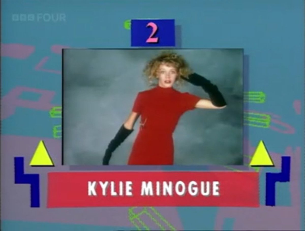 WhosThatGav's tweet photo. KYLIE! 💗 #TOTP #GotToBeCertain 1️⃣9️⃣8️⃣8️⃣ https://t.co/rqIRT9B35w