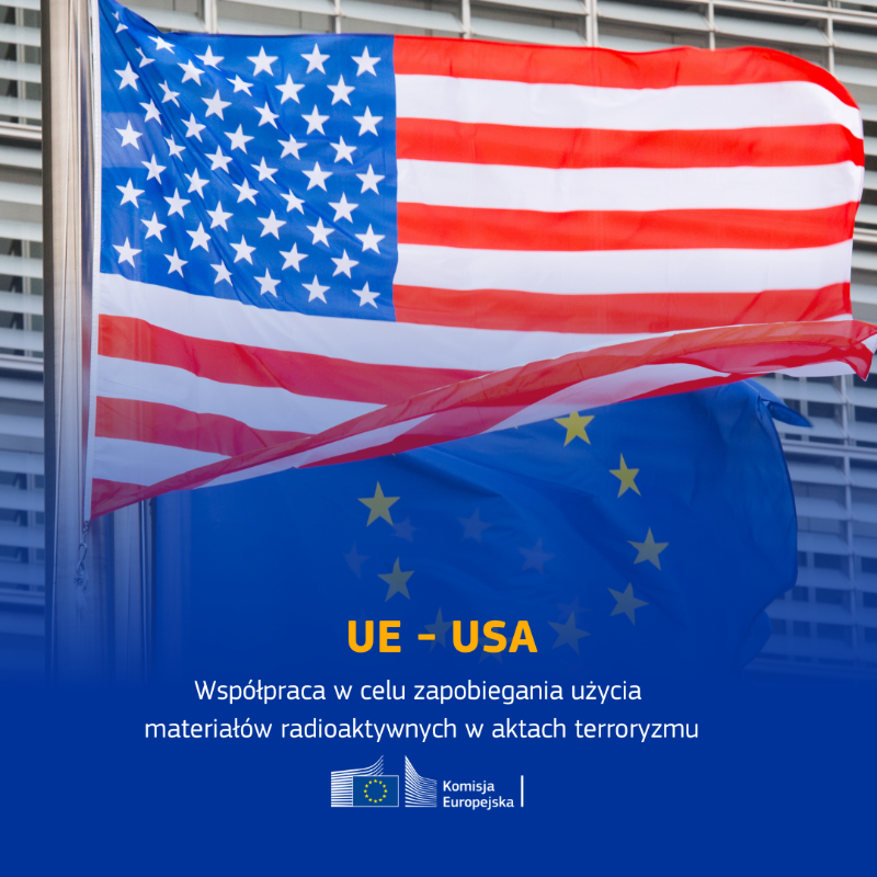 EUinWroclaw's tweet photo. Wzmacniamy współpracę ze Stanami Zjednoczonymi🇺🇸 w zakresie zapobiegania wykorzystywania materiałów radioaktywnych w aktach terroryzmu
↓ Wspólne oświadczenie
#SecurityUnion 🇪🇺