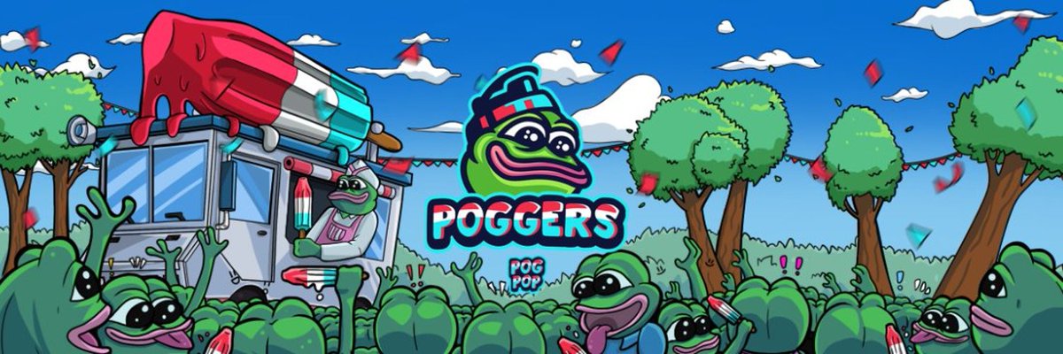 Poggers_ETH's tweet photo. POGGERS SEASON!! - $POGGERS
Get ready for a MASSIVE news ahead!!!  

https://t.co/fFs5H7EreB

#MEME #ETH #PEPE #ERC20 #1000X #GEM https://t.co/EpQhmvn2w5