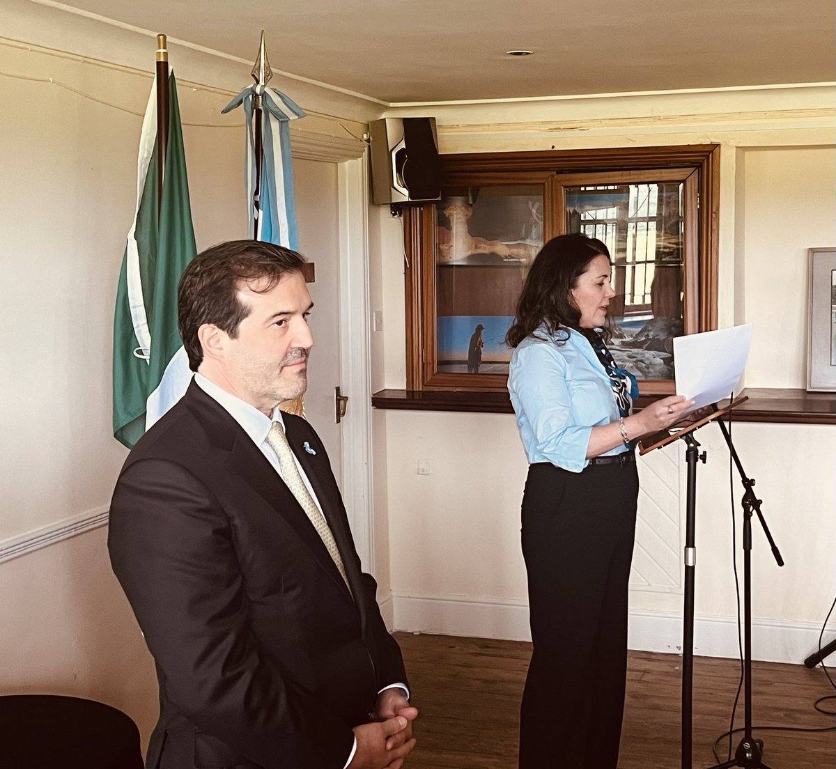 Abu_Abdullh_77's tweet photo. Today, I was pleased to attend the National Day celebration at the Argentine Embassy in Ireland. https://t.co/oijAnuvpmP