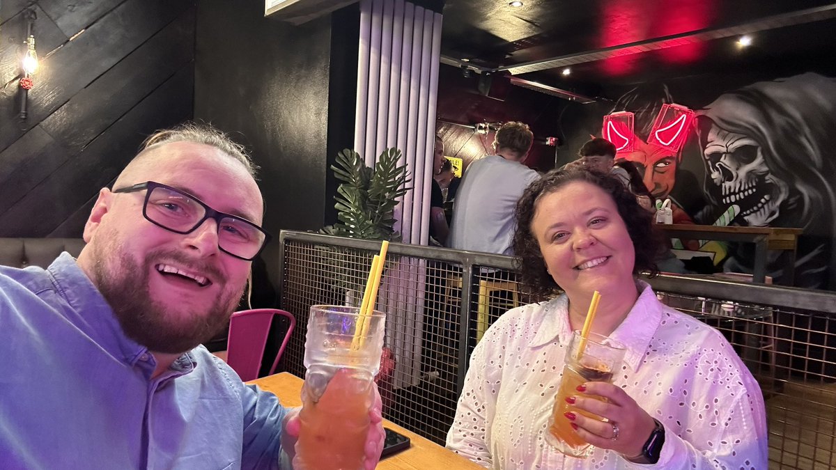 mwsomers84's tweet image. Cocktails celebrating @KayleeSomers22’s dream job offer #Cyber #CyberCommunity