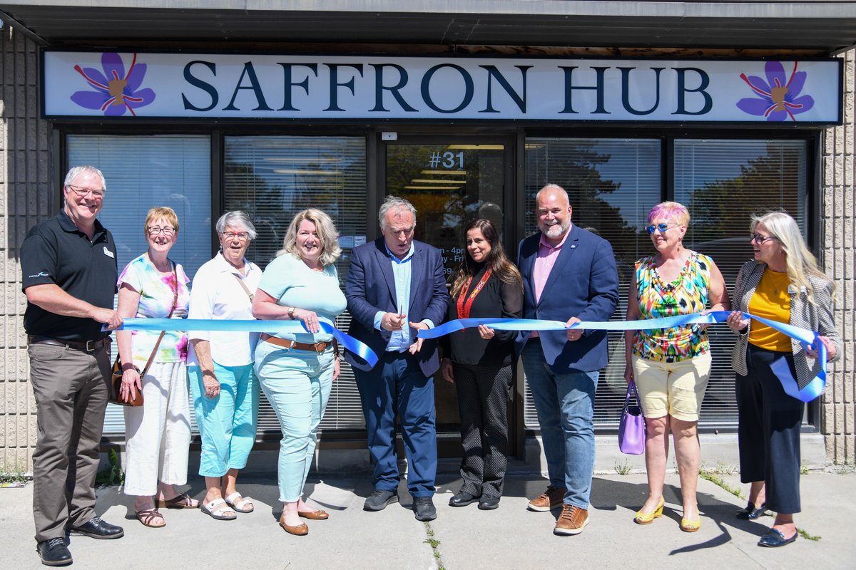 Community | Saffron Hub is now open! 🎉 Mayor Ellis was pleased to join the President, Shirin Mandani to celebrate the grand opening of their new storefront. Saffron Hub is a non-profit organization established to support and promote women food entrepreneurs across Canada. They