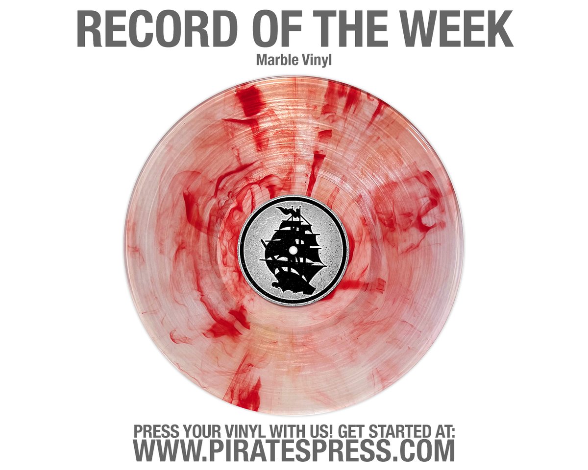 Check out our <a href="/PiratesPressMFG/">Pirates Press MFG</a> Record of the Week! This week's record features deluxe "Bloodshot" Marble vinyl!

Contact a PP rep: piratespress.com/contact/
ROTW blog: piratespress.com/blog
Newsletter: bit.ly/2XreQng