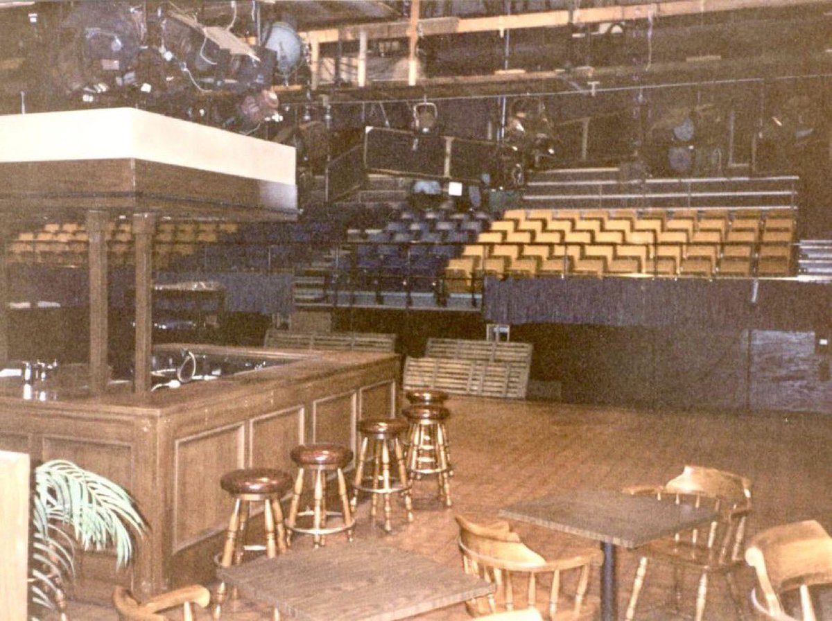 The set of Cheers. Sam Malone didn’t tell you he had stadium seating, did he?