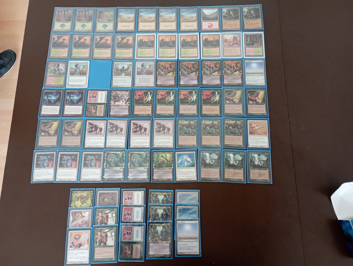 Flippi_on_x's tweet image. Beard Brother Open #Premodern 4-0 in group phase with GW AggRo!
Special guests Charging Troll did not show yet. Patrol Hound is the #Magictcg holiday replacement for the fourth Wild Mongrel for now.