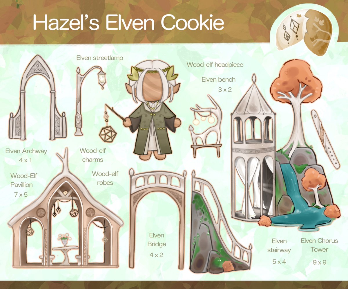 hazel’s elven cookie! 🐿️🍂

i think it would be cool if we had more fantasy themed cookies in pocket camp so i drew this up :-)

#pocketcamp #acpc #acpcconcept 
#animalcrossing #animalcrossingfanart