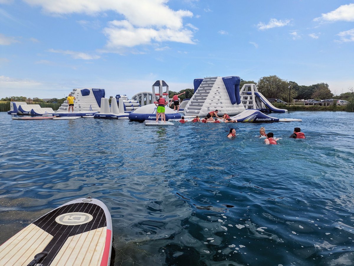 We had a lovely day at Whitemills Wake and Aqua Park today. We were celebrating the pupils who had demonstrated our core values all term! @TheRowansAP #ThisIsAP