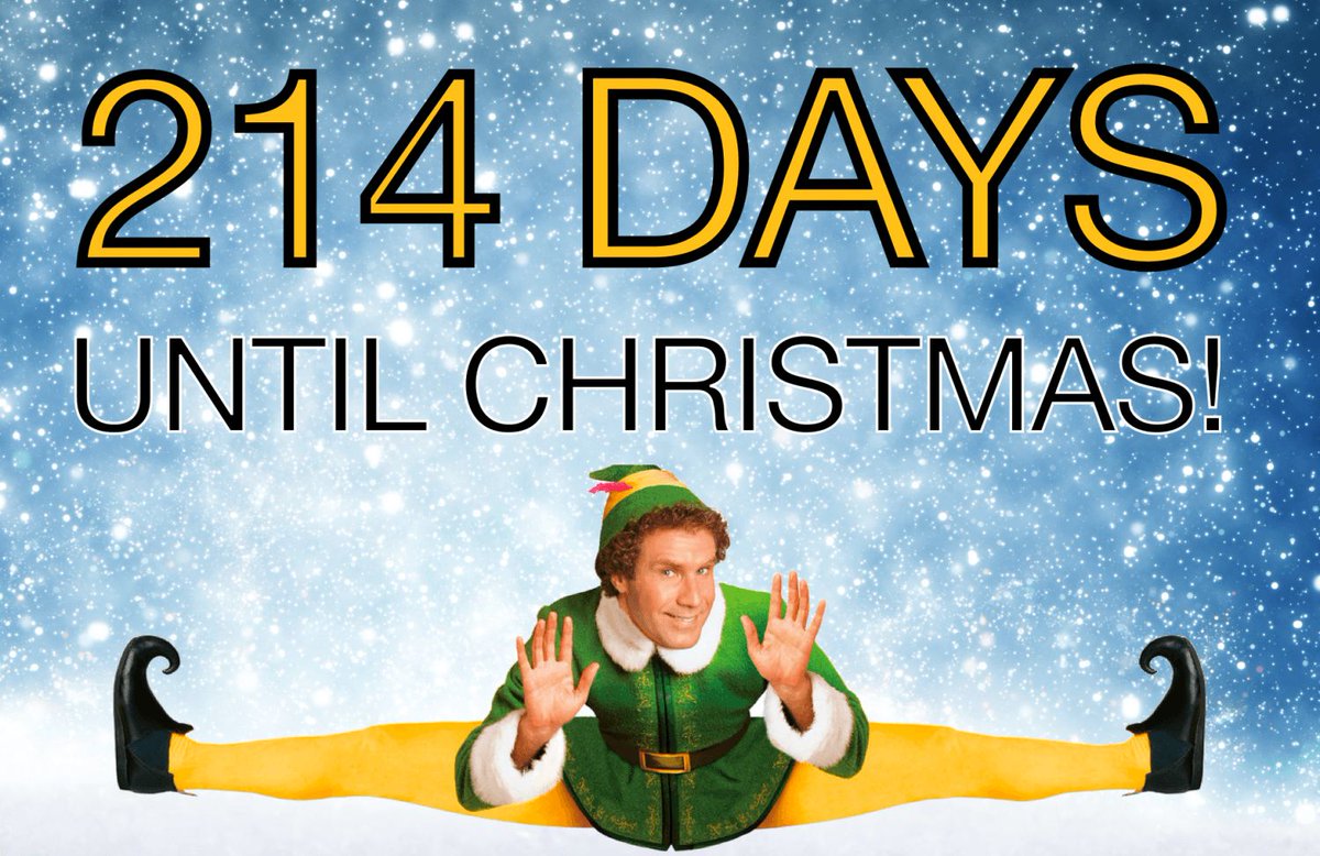 214 MORE DAYS BEFORE #CHRISTMAS! 👉 YourChristmasCountdown.com 🎄🎅