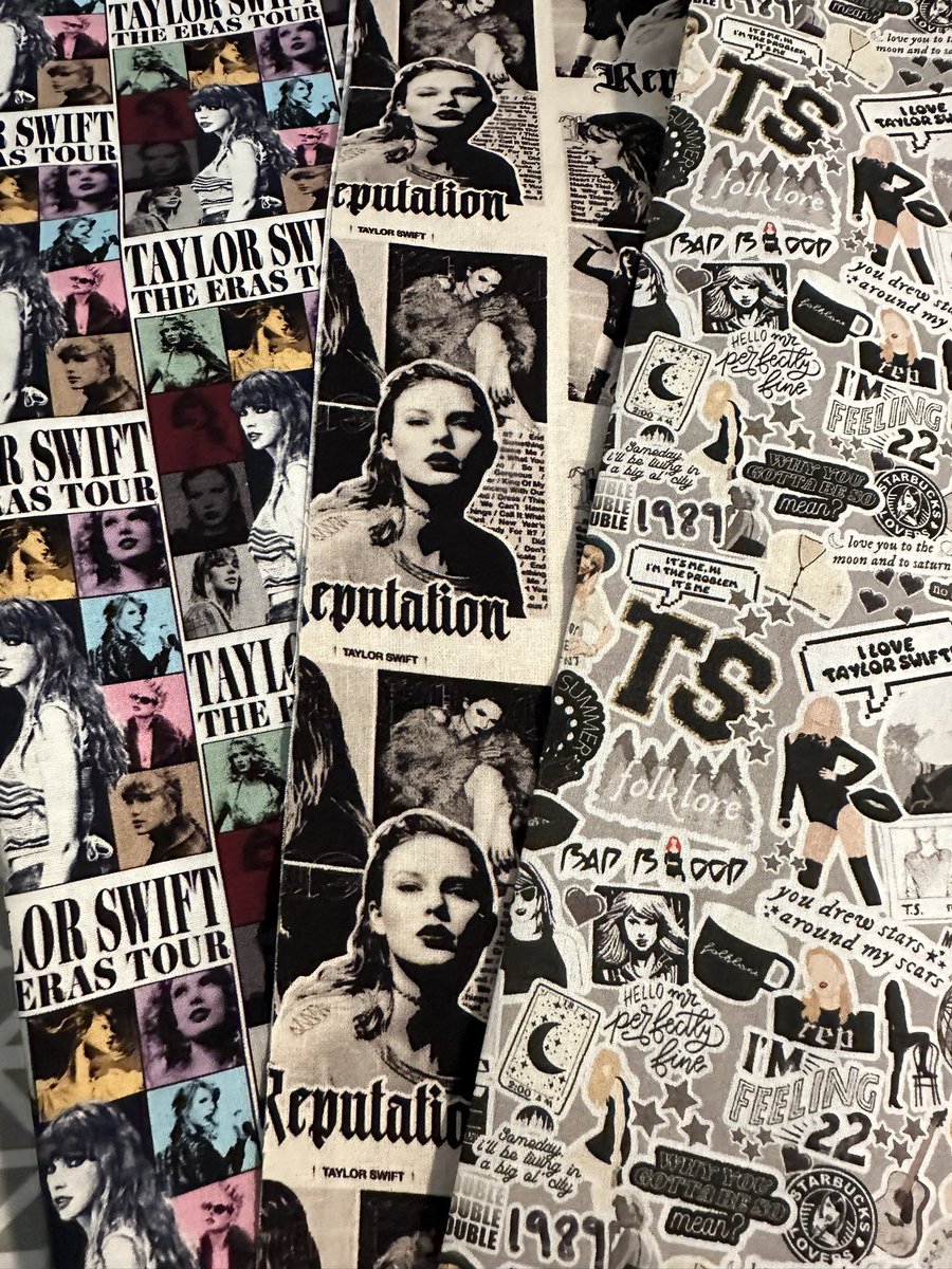 more fabric for the swiftie quilt 🤩