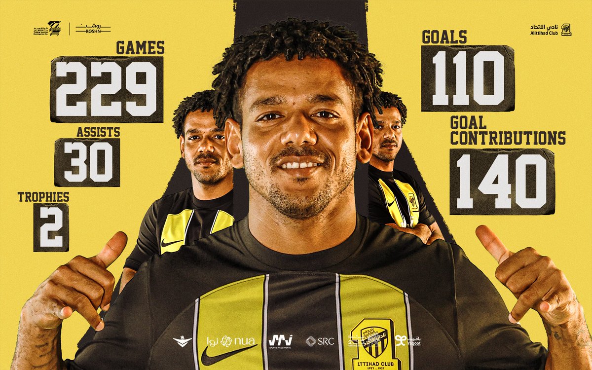 Stats and highlights from Romarinho's historic performances with Ittihad 🤙🏽⚽️