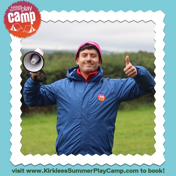 Kirklees_Camp's tweet photo. Thumbs up if you’re ready for the bank holiday weekend! 👍👍👍👍 
Charlie is ready because it’s the last bank holiday before summer camp🎉

Book your place! Spaces filling fast!
Full price: £60
https://t.co/nlWI0tXZNB
Assisted places: £10
https://t.co/S8BlYomzje https://t.co/FmEdgJBOQJ