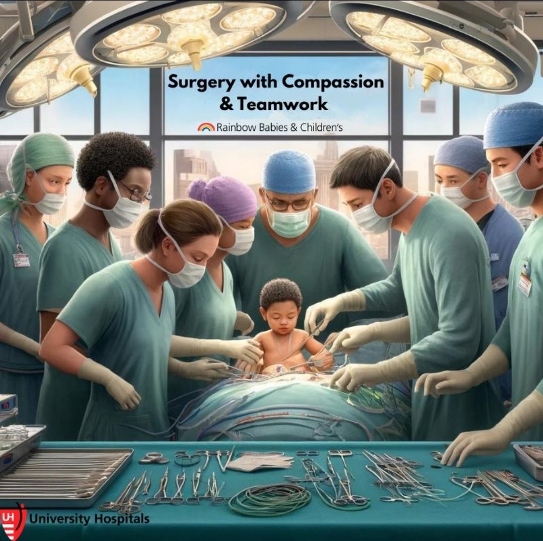 Compassion+Teamwork=Excellence in high-complexity surgeries. Our journey begins here. 

Compasión+Trabajo en equipo=Excelencia en cirugías complejas. Nuestro viaje comienza aquí

#SurgeryWithCompassion #PediatricUrology #RainbowBabiesandChildrenHospital #InstituteUrologyUH