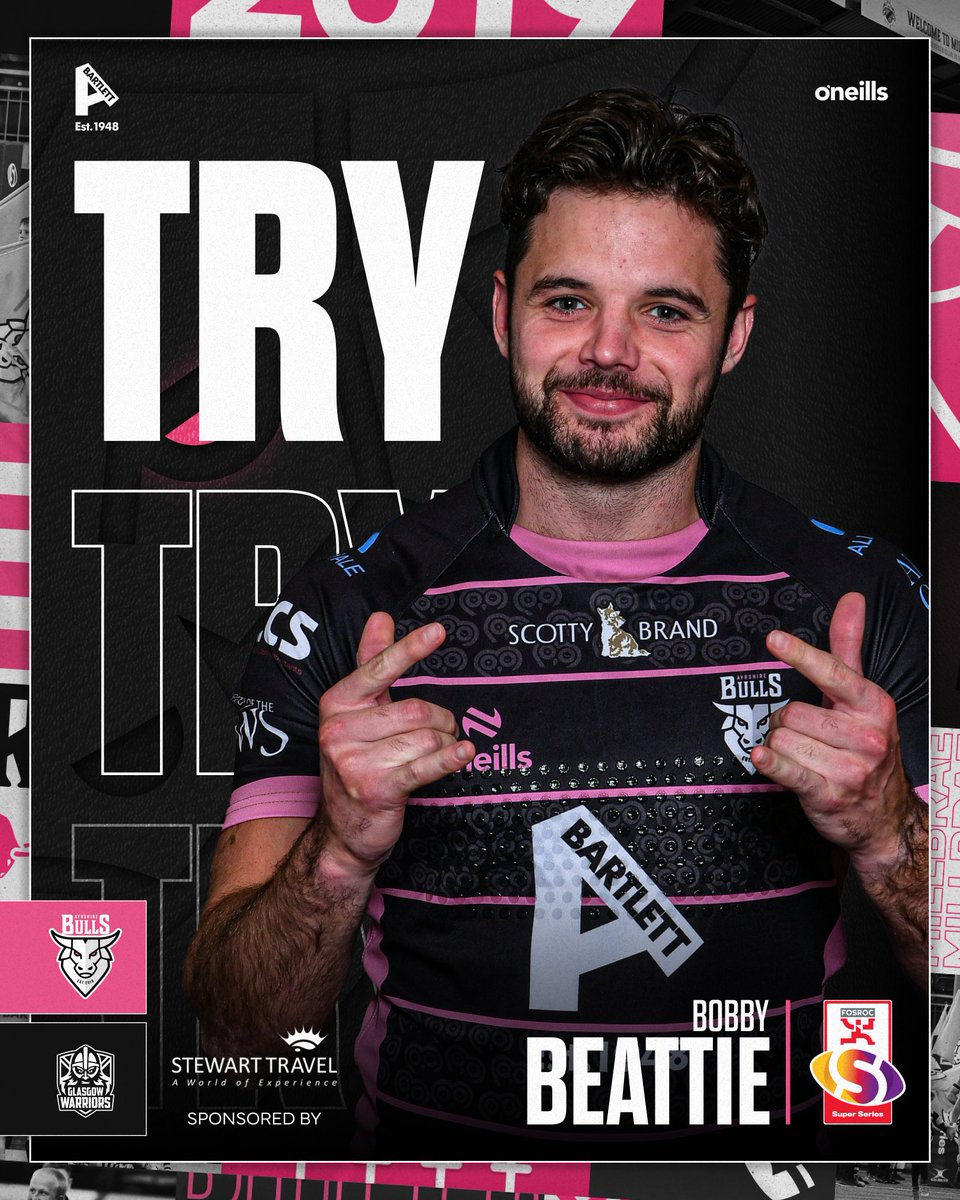 58’ | Bobby Beattie with the interception, before finishing under the sticks! Converted by Fergus Johnston and we are level! 17-17 #backingthebulls | #FOSROCSuperSeries