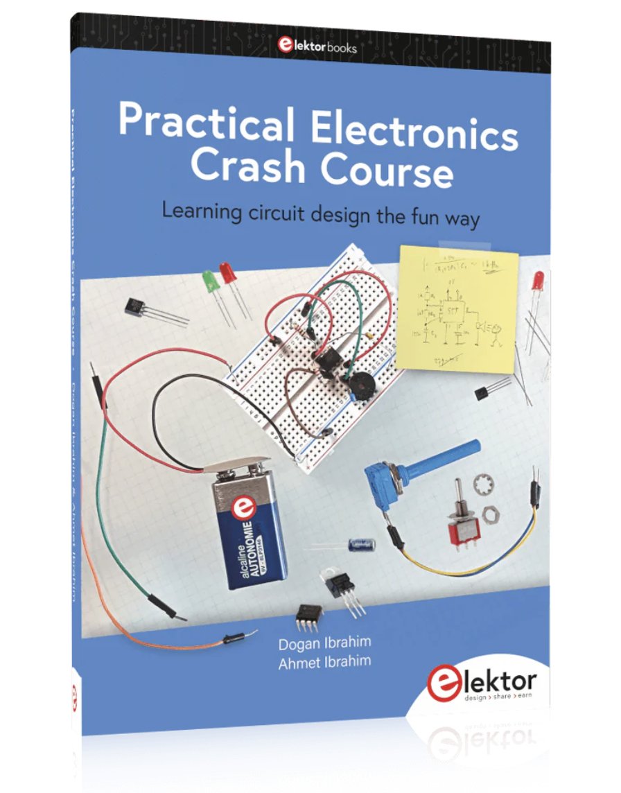 Learning electronics is not as difficult as it may seem. In this beginner-friendly Practical Electronics Crash Course, you will explore the most important electrical engineering and electronics concepts in a fun way elektormagazine.com/news/practical…