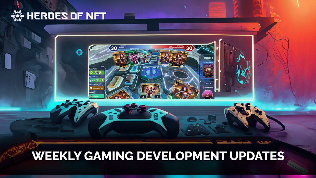 New information about weekly Gaming Development has been shared on @heroesofnft!

There are a lot of great innovations and good developments as the game gets closer to launch!

Don't forget to stay tuned and read this post!

#HON #AVAX #SubavaRush
