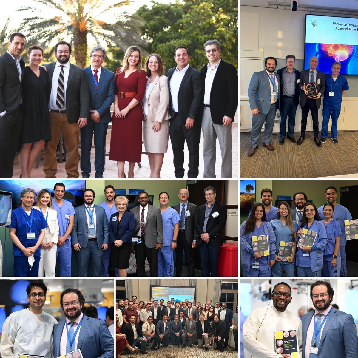 This week, at our Jacksonville, FL campus, we hosted the #Rhoton-de Oliveira: Microsurgical and Endoscopic Approaches for Skull Base and Aneurysms with 28 neurosurgeons from 14 different countries for two days of anatomy, surgical techniques, dissections, and case discussions.