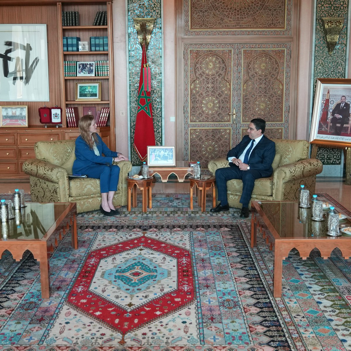 Had a productive conversation this week with 🇲🇦Foreign Minister Bourita about @USAID's local partnerships in Morocco & working together on development challenges in Africa. We also discussed efforts by the US, Morocco, & others to address the horrific humanitarian crisis in Gaza.