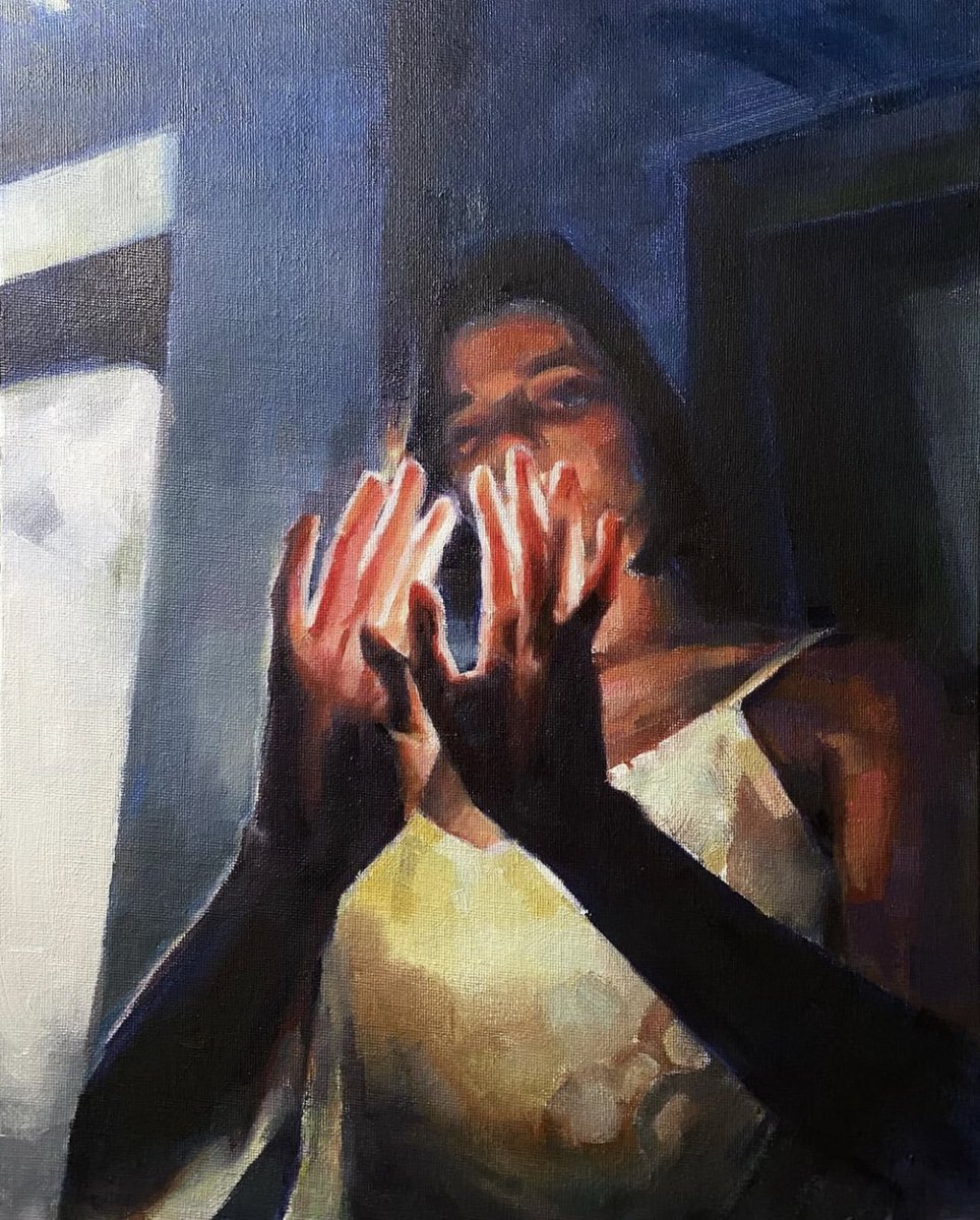 twinsmoon3's tweet photo. my oil paintings that depict light https://t.co/6LVLNtMLiC