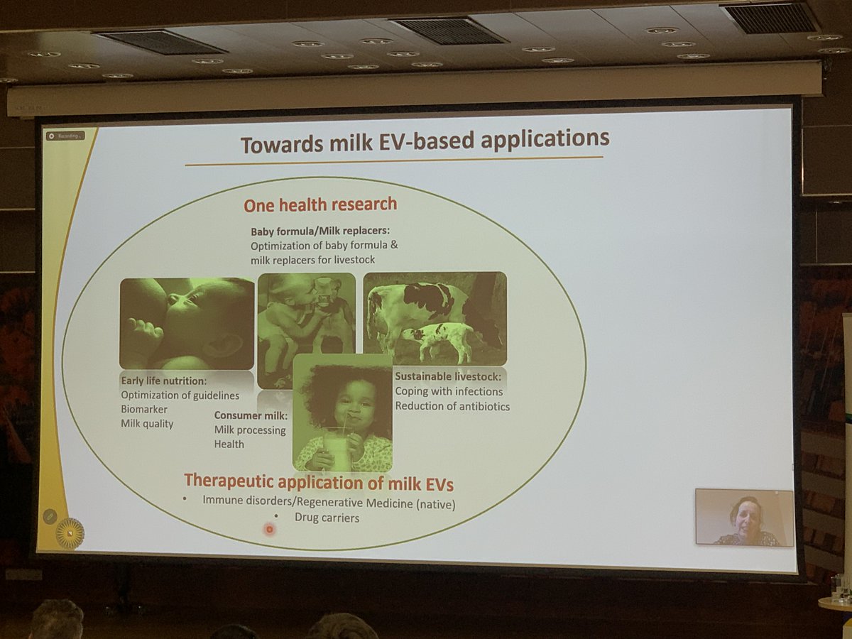 Ohboosteu's tweet photo. At the 2nd session of the EVs Conference, Prof. Marca Wauben from Utrecht University discussed the physiological role of milk extracellular vesicles.
She introduced the "Milk Task Force" for milk EV research. Thanks, Marca  for the great talk! 🥛🔬 #MilkEVs #EVConference2024 https://t.co/NPI93GoPWh