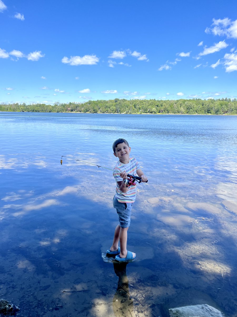 It’s almost time to set that out-of-office reply to “gone fishing!” 📍 Thompson’s Lake Campground, East Berne 📷 Sara Fredericks