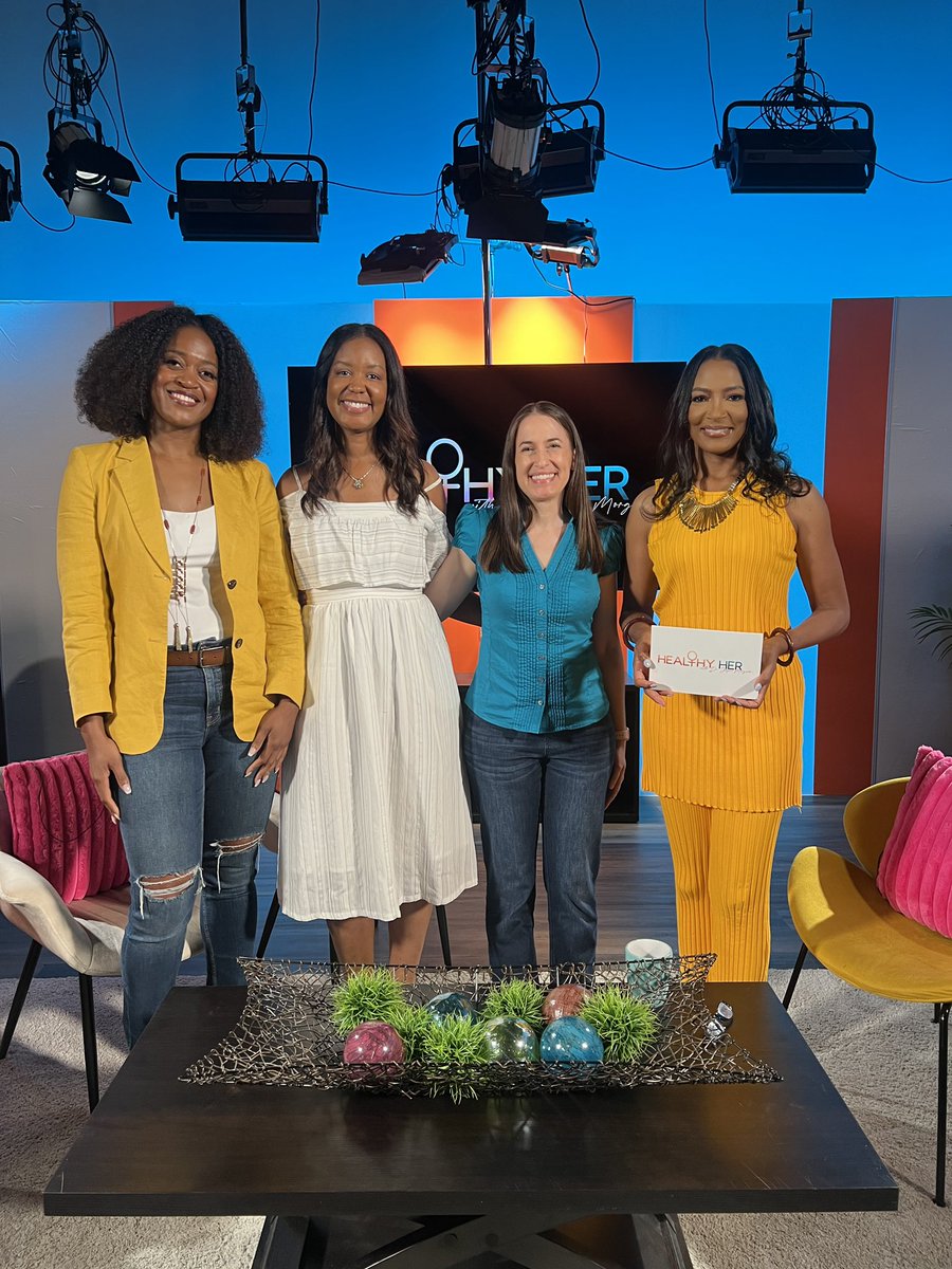 I did a thing yesterday: I was a guest on a talk show! 

Healthy Her with @DrJayneMorgan is a new talk show that will air on AIB Network. I will be on episode 2, which is focused on women in STEM and should air in July.